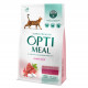 Optimeal Cat Adult High in Veal Сухой корм для взрослых кошек с телятиной