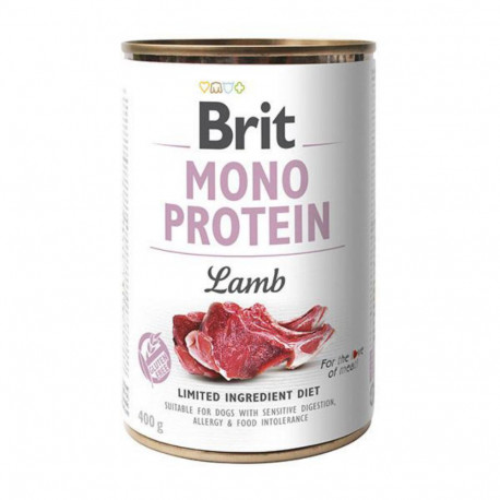 Brit Mono Protein Lamb Консервы для взрослых собак с ягненком