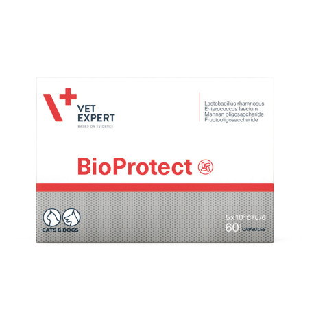 VetExpert Bioprotect Добавка для собак и кошек при нарушениях работы ЖКТ