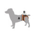 Bronzedog Mesh Трусы гигиенические регулируемые 3D сетка розовые