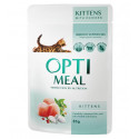 Optimeal Cat Kittens Консервы для котят с курицей