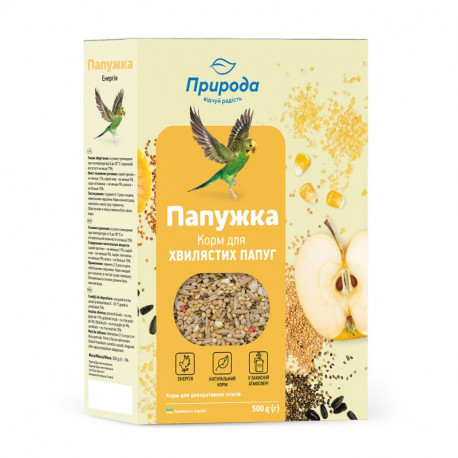 Природа Папужка Энергия Корм для попугаев