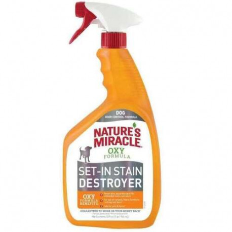 8in1 Natures Miracle Oxy Formula Set-In Stain Destroyer Знищувач запаху та алергенів собак