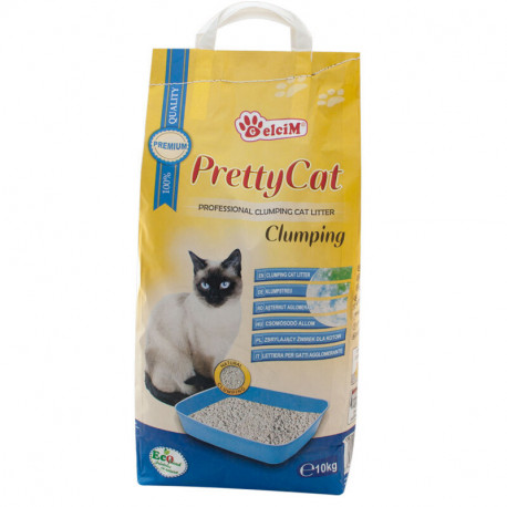 Pretty Cat Clumping Classic Бентонитовый наполнитель без аромата