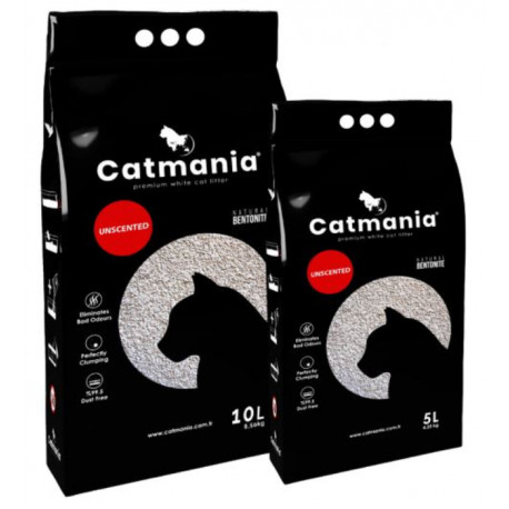 Catmania Natural Гранулированный комкующийся наполнитель