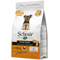 Schesir Dog Small Adult Chicken Сухой монопротеиновый корм для собак малых пород с курицей