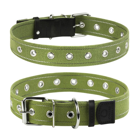 Collar Ошейник брезентовый для собак безразмерный