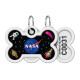 Collar Waudog Smart ID Адресник с QR-кодом металлический с рисунком NASA
