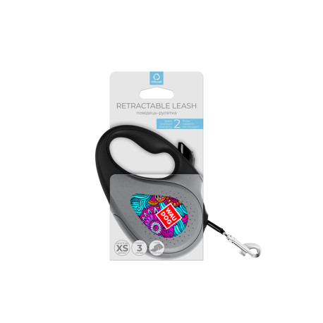 Collar WAUDOG Roulette Leash Поводок-рулетка для собак с рисунком Лето