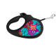 Collar WAUDOG Roulette Leash Поводок-рулетка для собак с рисунком Лето