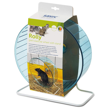 Savic Rolly Giant+Stand Беговое колесо для хомяков, крыс и морских свинок